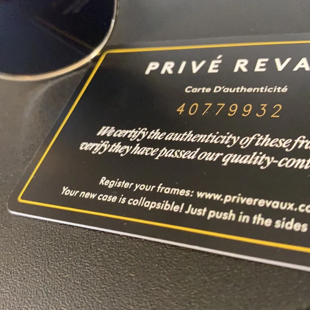 PRIVE’ REVAUX EYEWEAR | Certified Authentic Deluxe Sunglasses with Case